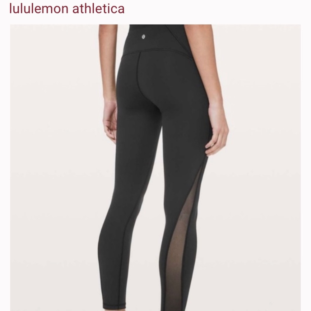 Lululemon High Rise GREEN legging size 4